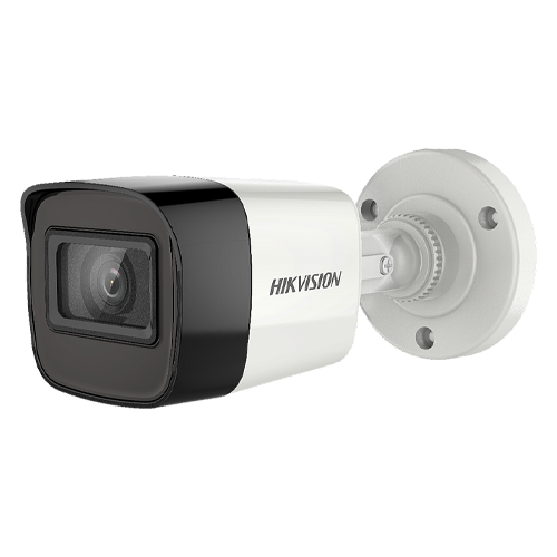 CAMARA BALA HD 5MP | LENTE FIJO 2.8mm 30m IR | AUDIO | METALICA  