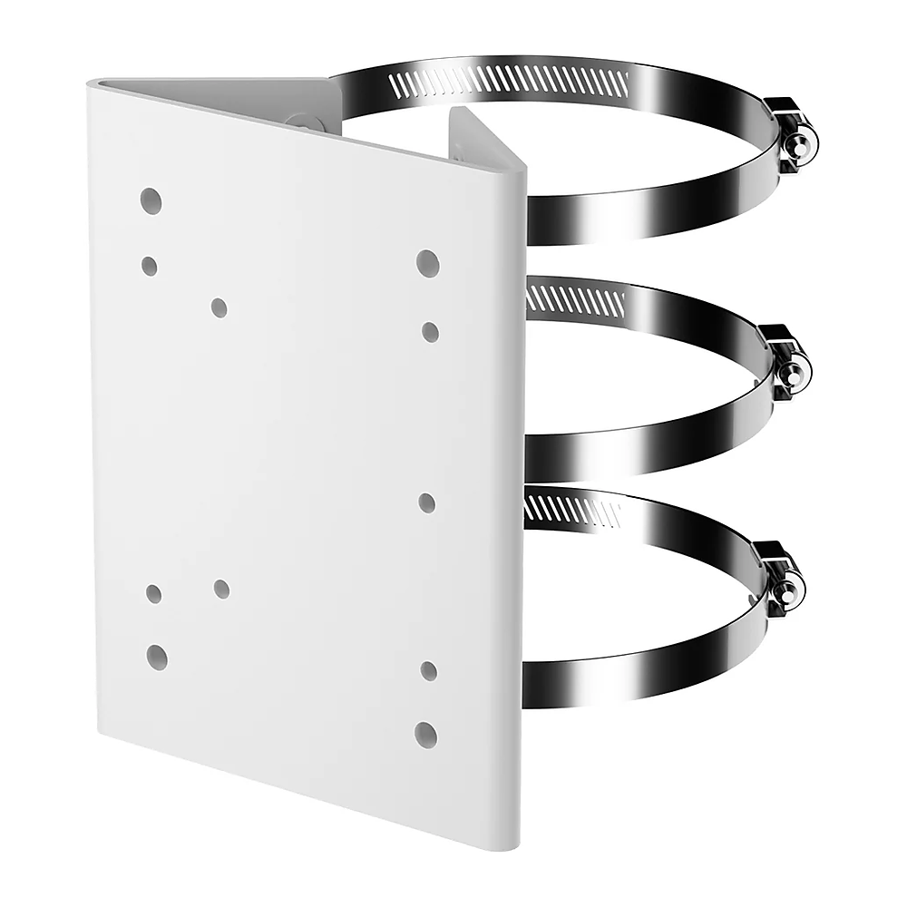 SOPORTE DE POSTE PARA PTZ - BLANCO