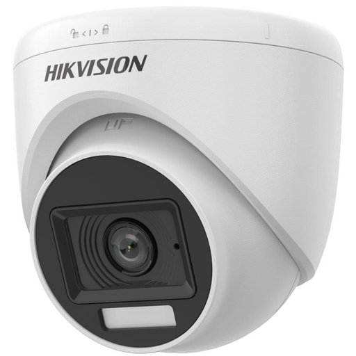 CÁMARA TURRET 3K I LUZ SMART I HIBRIDA I AUDIO I 2.8mm I WDR I 20 m IR I PLASTICA