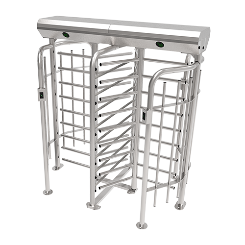 TORNIQUETE DOBLE DE CUERPO COMPLETO CON PANEL DE ACCESO Y LECTORES RFID INTEGRADOS